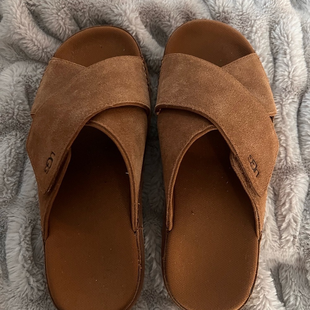 UGG Women’s Goldenstar Cross Slides